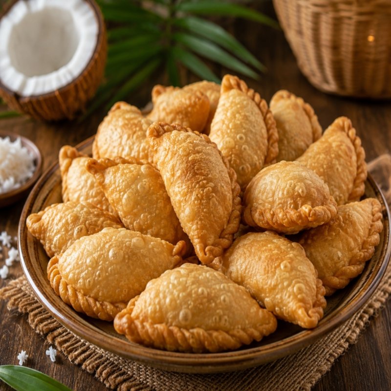 নারিকেল পুলি পিঠা